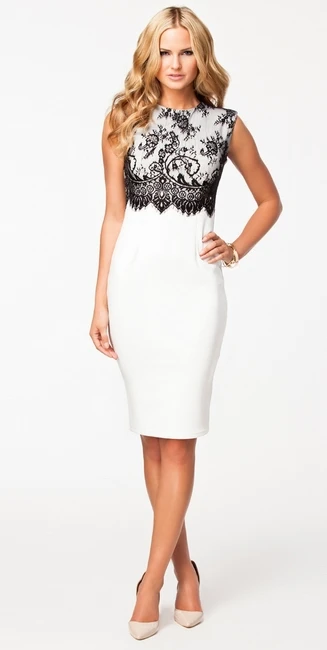 18131 (1)slim pencil dress