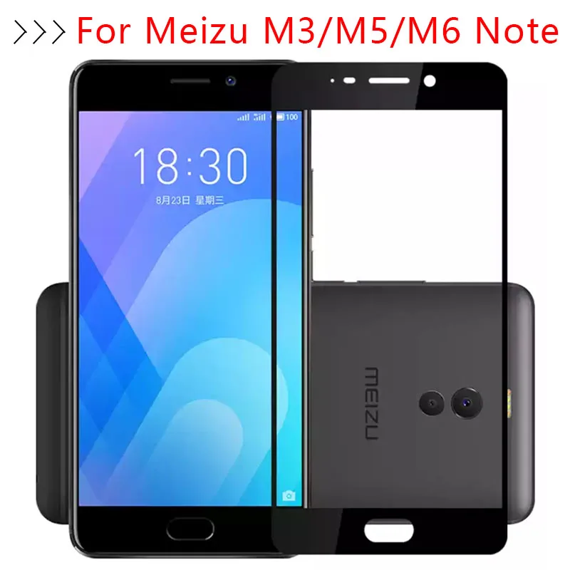 Защитное стекло для Meizu M6 Note защитное на Maisie M3 M5 Not M6Note M 3 5 6 m 5m 6m закаленное