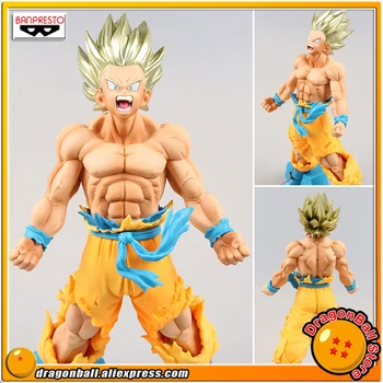 

Japan Anime "Dragon Ball Z" Original Banpresto BLOOD OF SAIYANS Collection Figure - Super Saiyan Goku