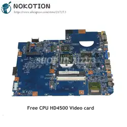 NOKOTION NBJV50-TR MB 48.4FN01.011 для acer asipre 5542 5542 г Материнская плата ноутбука MBPHP01001 Мб. PHP01.001 HD4500 DDR2 Бесплатная Процессор