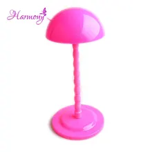 1 шт., розовая, черная, белая вешалка для париков, пластиковая подставка для парика, переносная Складная подставка для укладки, для сушки, для путешествий, для женщин