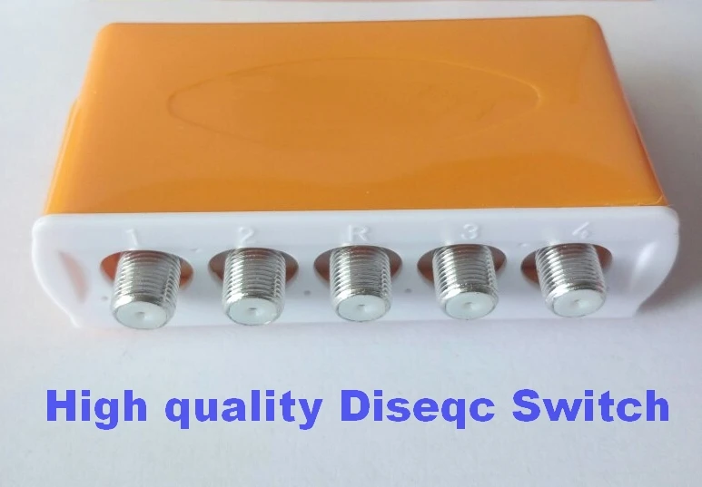 

Digital DiSEqC Switch 4X1 Hingh quality waterproof Satellites FTA TV LNB Switch For Satellite Receiver