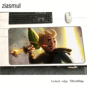 

falloutd mouse pad 700x400x2mm mats anime Computer mouse mat gaming accessories wrist rest mousepad keyboard games pc gamer