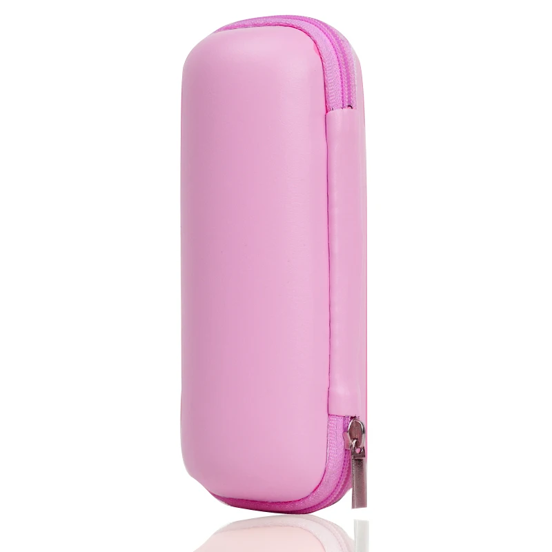 Новое цифровое устройство EVA устройство сумка для хранения candy Цвет путешествия кабель для передачи данных зарядное устройство адаптер Блок питания органайзер для электроники чехол - Цвет: Розовый