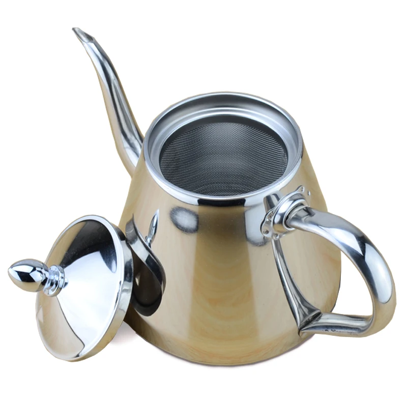 new style stainless steel Teapot and Coffee Drip Kettle pot teapot with