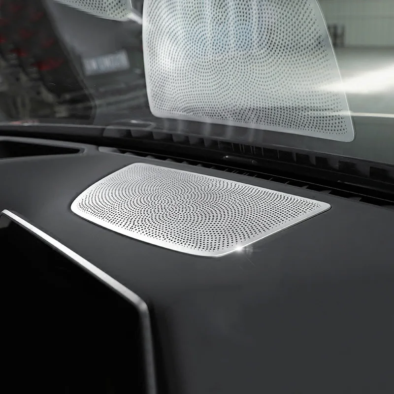 

Steel Center Dashboard Speaker Panel Trim Cover For BMW 7 Series G11 G12 16-2018