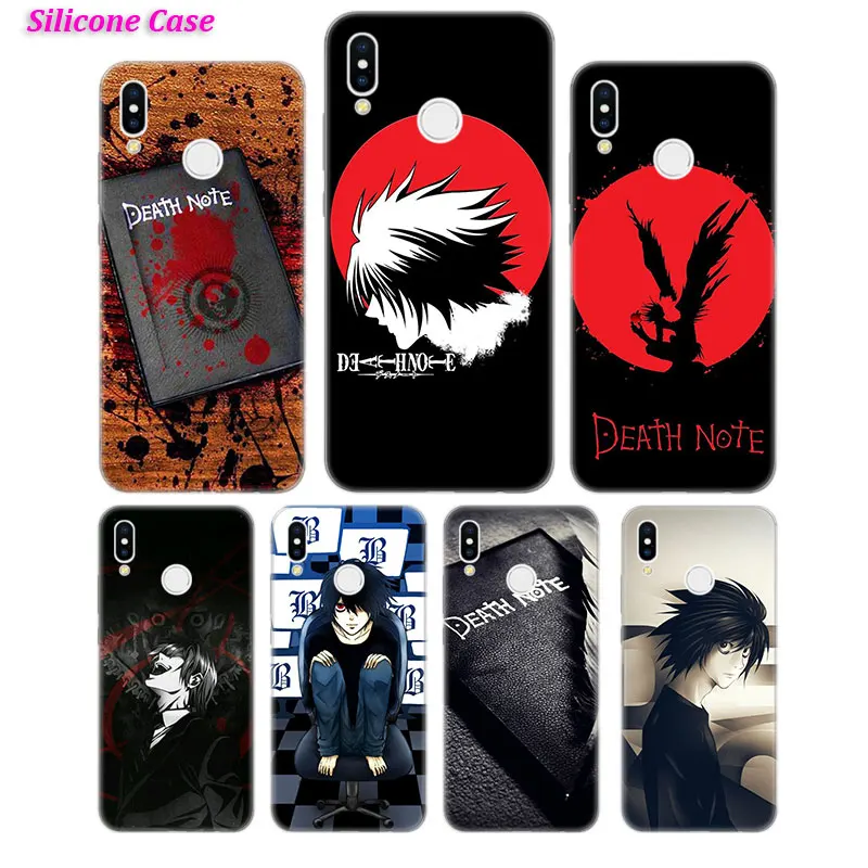 

Silicone Phone Case Anime Death Note for Huawei Honor 7C 7A 8 8X 9 10 Y5 Y6 Y7 Y9 V20 Lite Pro 2019 2018 Nova 3 4
