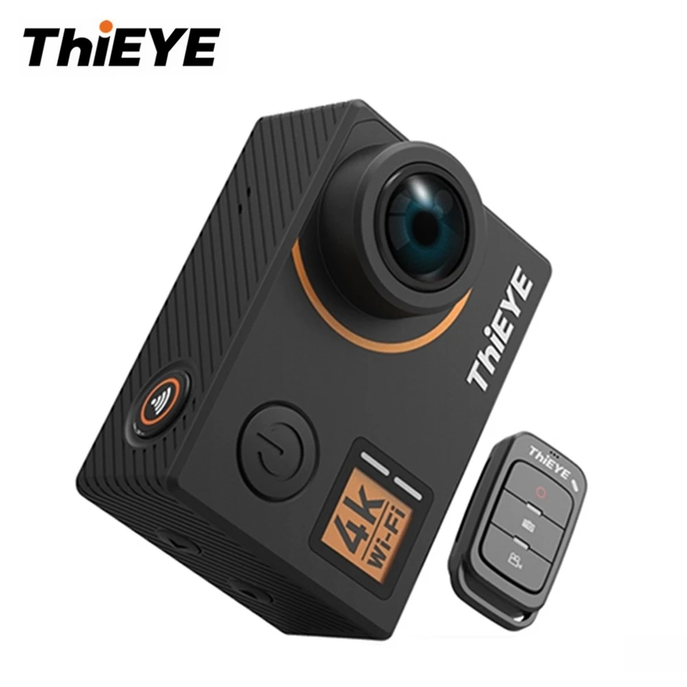 Thieye T5 край родной 4k WiFi голос дистанционного Управление действие Камера 1080P HD