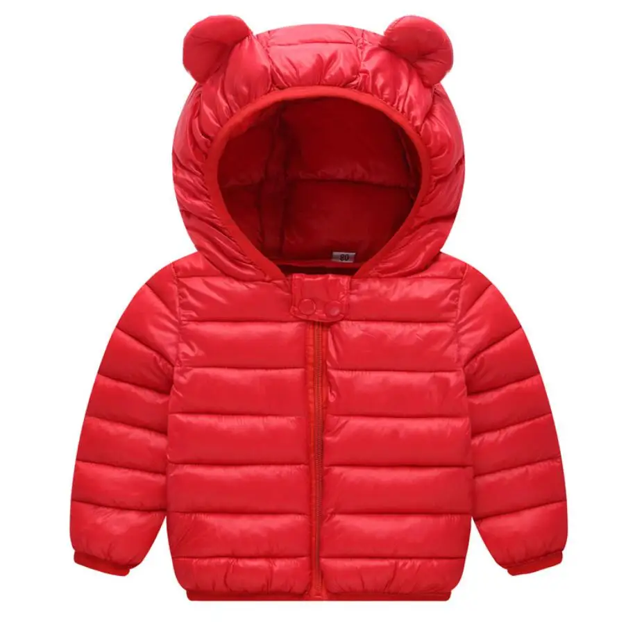 

Cute Bear Children's Parkas Winter Jacket For Girls Boys Infant Winter Children Lightweight multi-color jackets for children
