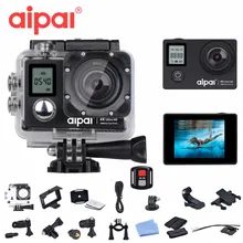 Aipal A1 экшн камера Двойной экран, 4K/30fps, Wi-fi, Ultra HD 1080p/60fps экшен камера 16 Мп, 2.0LCD 173D, водонепроницаемая спортивная DV.