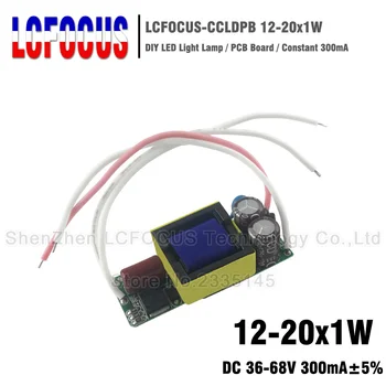 

10pcs AC 85-265V 12-20*1W LED Driver 12W 13W 14W 15W 16W 17W 18W 19W 20W Lamp Power Supply Lighting Transformers For Lights