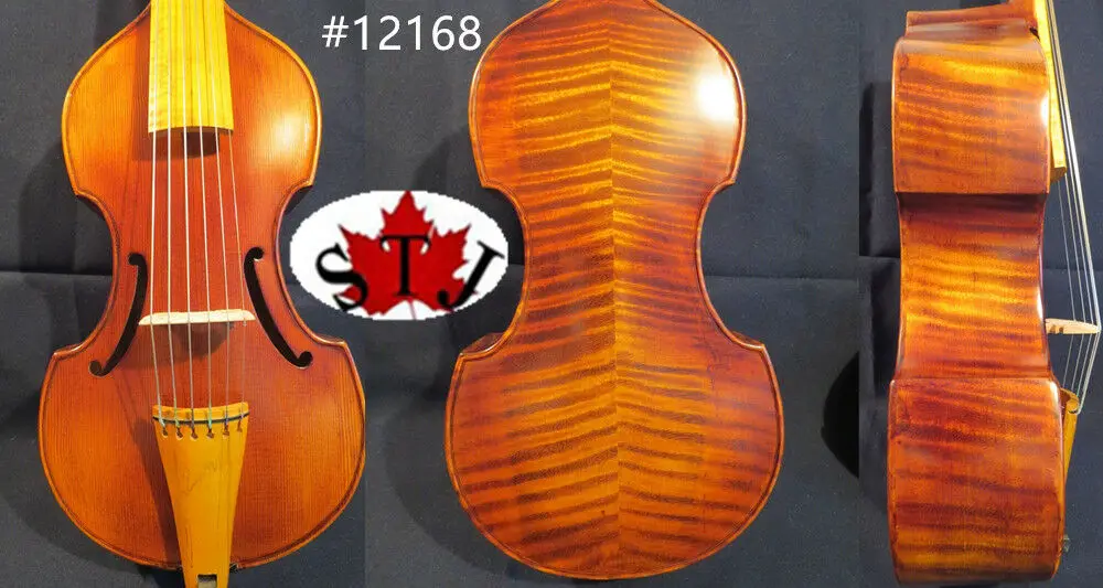 Барокко Стиль песня брена Маэстро 6 струн 14 3/" viola da gamba#12168