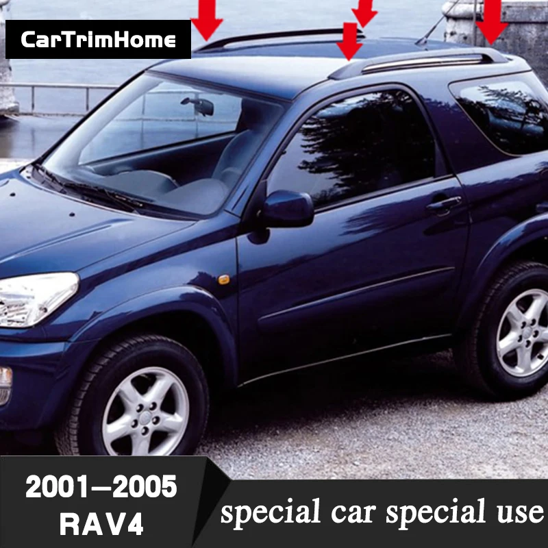 أسود حامل سقفي قبعات لتويوتا RAV4 رف شريط السكك الحديدية نهاية استبدال قذيفة ل rav4 2001 2002 2003 2004 2005 أسود حامل سقفي قبعات لتويوتا RAV4 رف شريط السكك الحديدية نهاية استبدال قذيفة ل rav4 2001 2002 2003 2004 2005