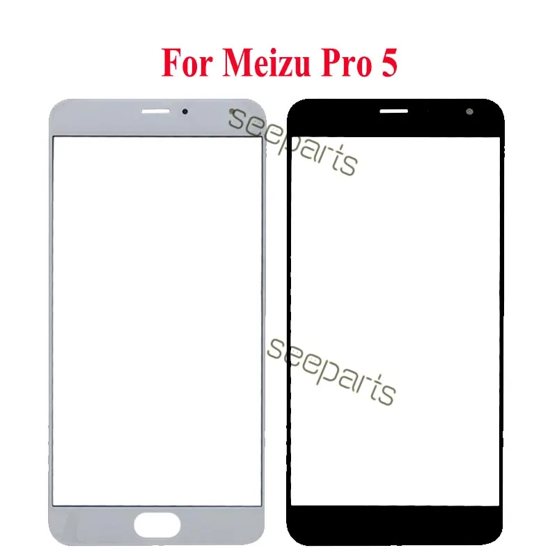 For Meizu MX6 Meizu Pro 6 Pro6 Outer Glass Lens Front LCD Touch screen Panel Replacement 4