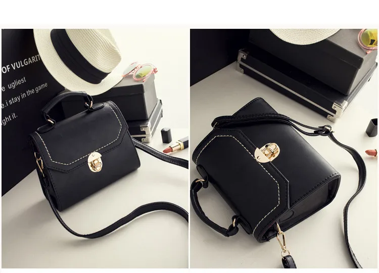 21 2016 New Spring And Summer Handbags Korean Fashion Trend Ladies Solid Color Car Suture Women Bags Shoulder Messenger