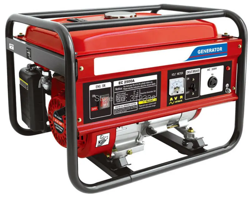 

Sea shipping portable generator 1500 1.5kw 168F GX160 Recoil starting OHV 5.5hp single phase 220V 50Hz