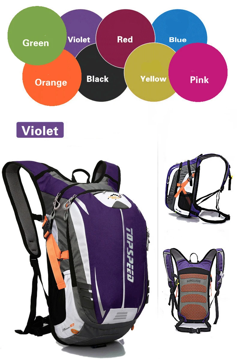 18L Bicycle Backpack for Men MTB Bike Outdoor Equipment Climbing Hiking Bags Breathable Cycling Riding Bicycle BIke Backpack