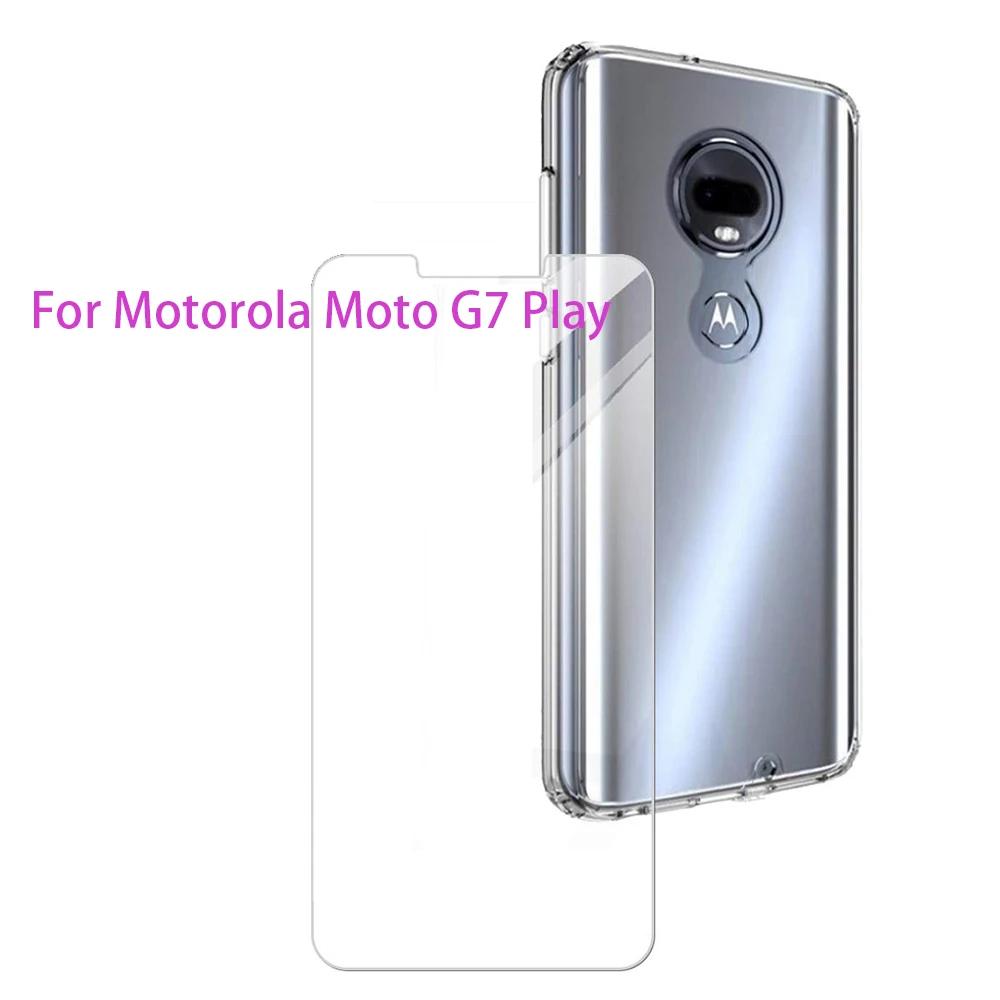 2 шт Naxtop 2.5D протектор экрана из закаленного стекла для Motorola Moto G7 G6 power Play Plus P40 One Vision
