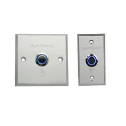 Алюминий сплав двери релиз кнопочный переключатель кнопка выхода с светодиодный для двери Система контроля доступа