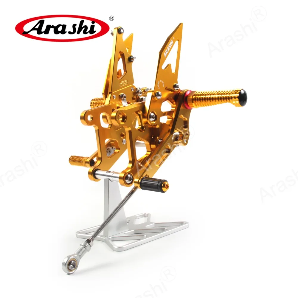 Араши CBR250R 2011- Rearset регулируемая подножка для HONDA CBR250 R CBR 250 R 2011 2012 2013 ЧПУ Rider Сзади наборы для ухода за кожей