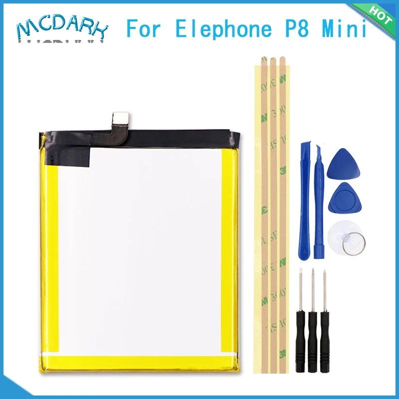 Аккумулятор для Elephone P8 Mini Batterie Bateria Batterij аккумулятор 2680 мАч +