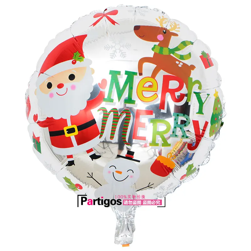 Большой Размеры Рождество Санта Клаус Фольга воздушные шары ChristLmas вечерние украшения гелиевый Майларовый Globos Baby Санта Клаус шар игрушка в подарок - Цвет: 20