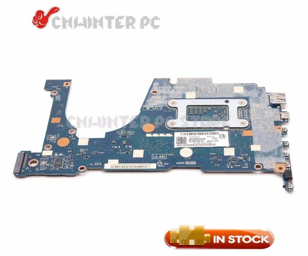 NOKOTION ZIVY0 LA A921P для Lenovo yoga2 13 материнская плата ноутбука ''SR1EN I3 4010U CPU 4 Гб ram на