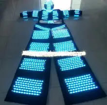 LED colorful stilts with belt light dance dance costumes stage performances One color a set