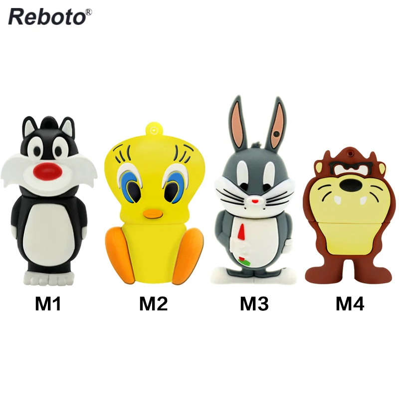 

New arrive cat/duck/rabbit/lion cartoon usb flash drive 64gb pen drive 32gb 16gb 8gb 4gb memory stick funny pendrive u disk