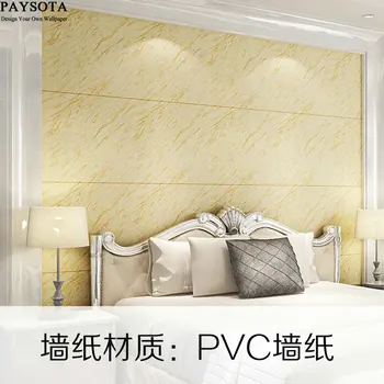 

PAYSOTA Modern Imitation Marble Tile Stripe 3D Wallpaper Bedroom Living Room TV Setting Sofa Background Wall Paper
