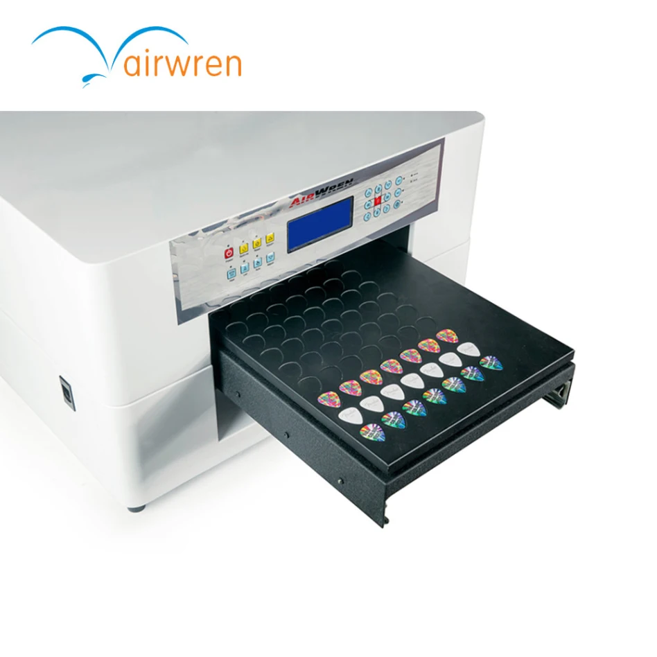 

ce certification a3 size multi purpose digital fabric printing machine guitar picks printing machine