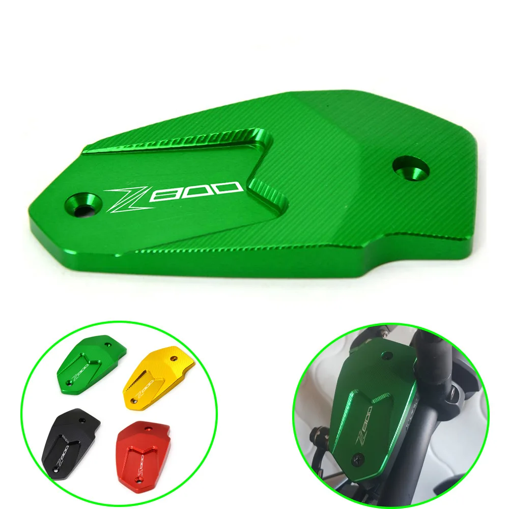 

Motorcycle CNC Aluminum Oil Cup Cap Front Brake Reservoir Fluid Tank Cover for Kawasaki Z800 2017 2018