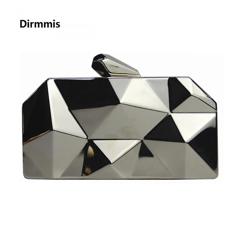 New fashion 2018 Women messenger bag brand wallet unique solid metal acrylic hand bag lady party prom Shoulder bag casual Clutch casual solid color top leather shoulder bag heart shaped decoration cover fashion women clutch wallet crossbody messenger bag