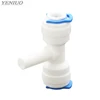 Reverse Osmosis Aquarium System Coupling T Shape Tee 1/4