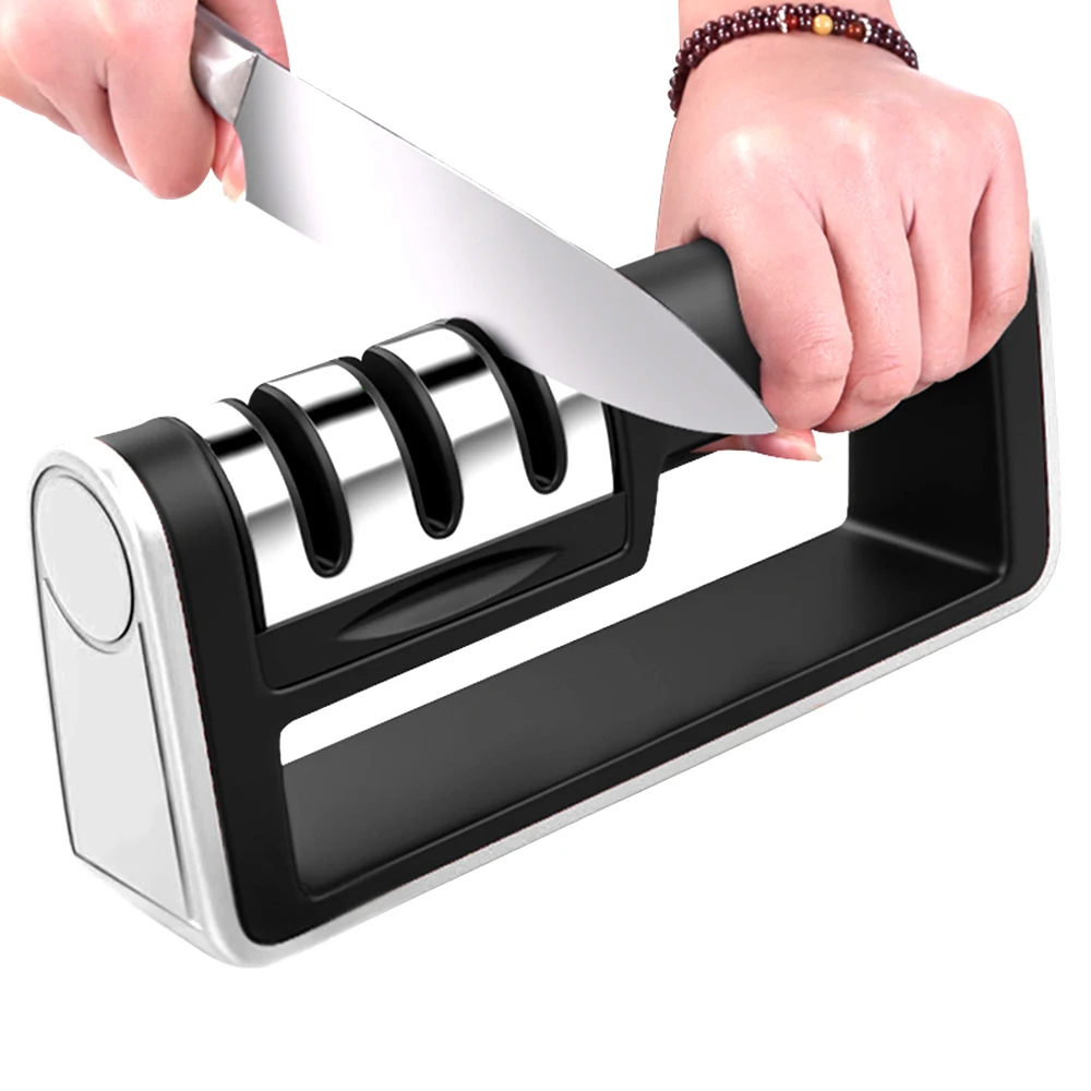 BEEMSK, профессиональная точилка для ножей, алмазный нож из нержавеющей стали, инструменты для заточки ножей, керамический вольфрамовый точильный камень