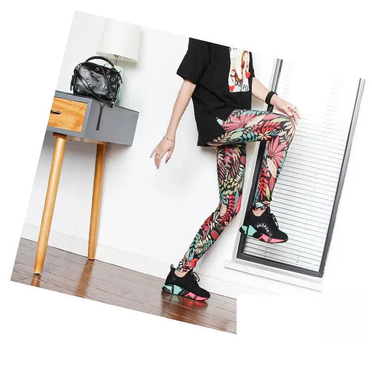 gym leggings Fashion Leggings Sexy Casual Highly Elastic and Colorful Leg Warmer Fit Most Sizes Leggins Pants Trousers Woman's Leggings scrunch leggings