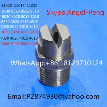 

1/8"BB,1/4" H-U vee jet nozzle,flat fan nozzle ,SS fan spray nozzle,washing nozzle