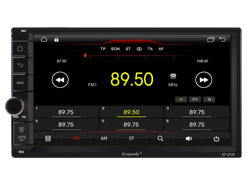 Sale Car radio with frame Android 9.1 Autoradio GPS Player for MAZDA 5 Premacy 20-10 FORD I-max 07+ Multimedia recorder stereo device 2