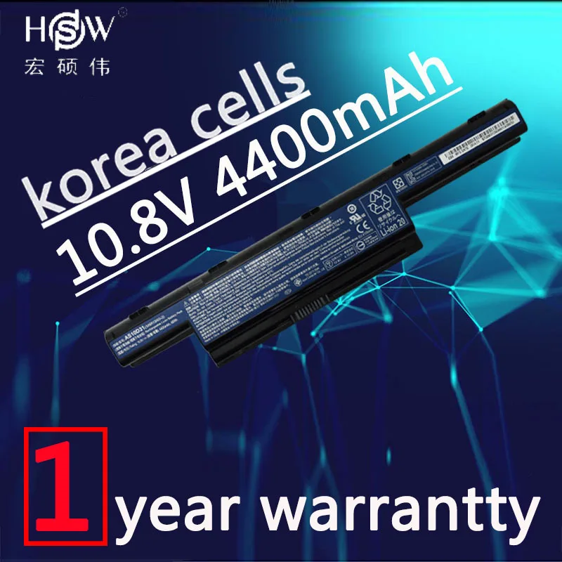 

HSW 48wh battery for acer AS10D31 AS10D51 AS10D81 AS10D75 AS10D61 AS10D41 AS10D71 Aspire 4741 5742G 5552G 5742 5750G 5741G