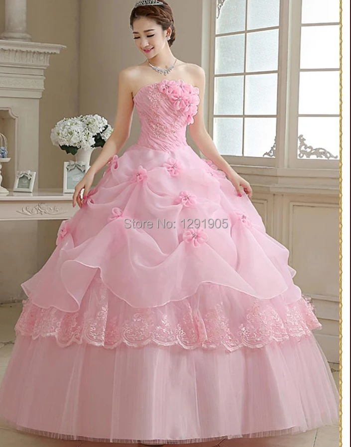 pink queen dresses