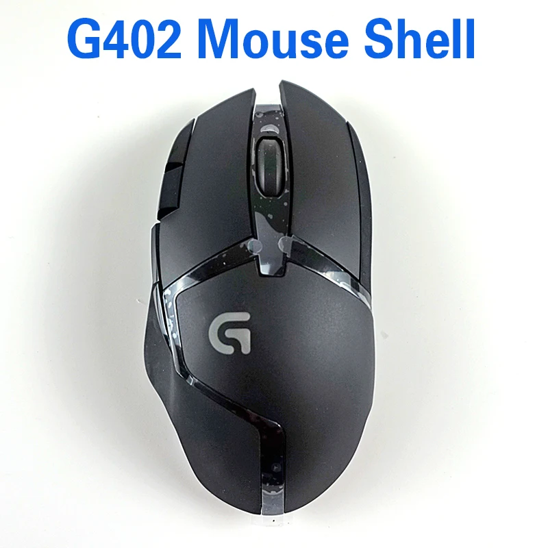 new original mouse shell for logitech G402 genuine mouse top bottom shell roller wheel black 1set accessory mouse cover housing