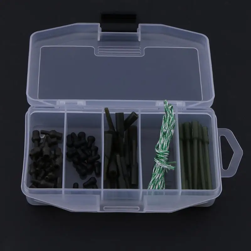 Коробка для рыболовных снастей двухсторонняя прозрачная многофункциональная пластиковая коробка для приманки с крючком Чехол Контейнер для ловли карпа Аксессуары для рыбалки
