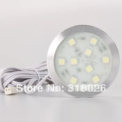 

LED Round Slim Simple Style SMD5050 Cabinet Light 9leds 12VDC Back Lighting Home Display Furniture Decorative 1pcs/lot