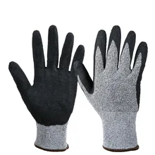 6 шт/лот порезные рабочие перчатки защита рук из нержавеющей стали проволока безопасность металлическая сетка Мясник анти резка дышащие перчатки