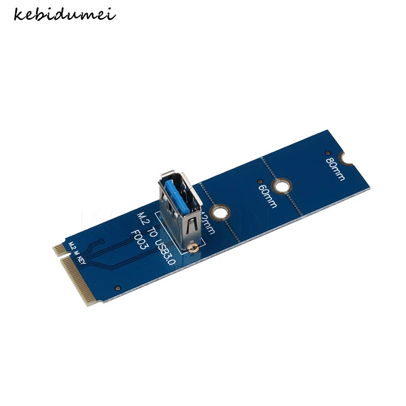Kebidumei Профессиональный NGFF M.2 к PCI E L USB3.0 адаптер конвертер расширения переходная