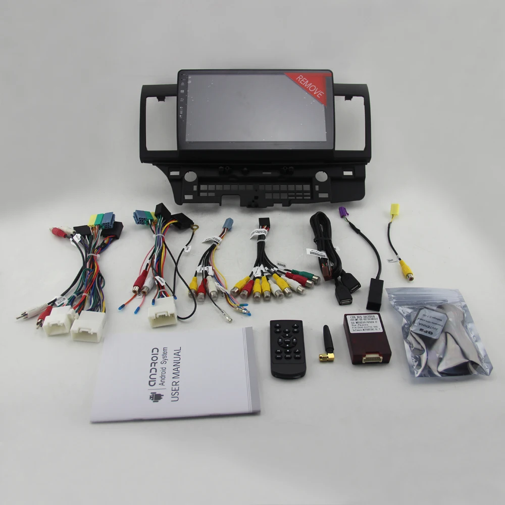 Discount 10.1 inch full touch screen android car stereo multimedia for mitsubishi lancer2008-2015 with radio/gps navigation/video 4