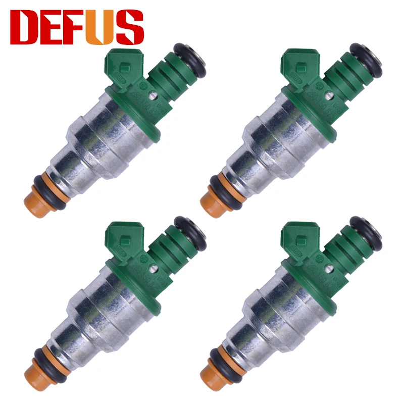 DEFUS 4 шт. топливный инжектор 0280150825 для VW Monza MPFI Santana Gol поток совпадающий форсунки
