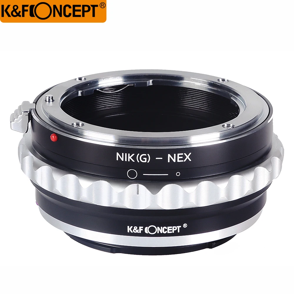 Адаптер для крепления объектива K& F для Nikon G/Rollei QBM/T Mount/M39 Crew Mount Lens on sony NEX E-Mount camera Body