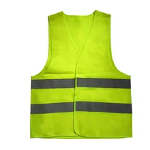 Светоотражающий жилет рабочая одежда высокая видимость для бега Велоспорт жилет для предупреждение безопасности флуоресцентная верхняя одежда безопасности