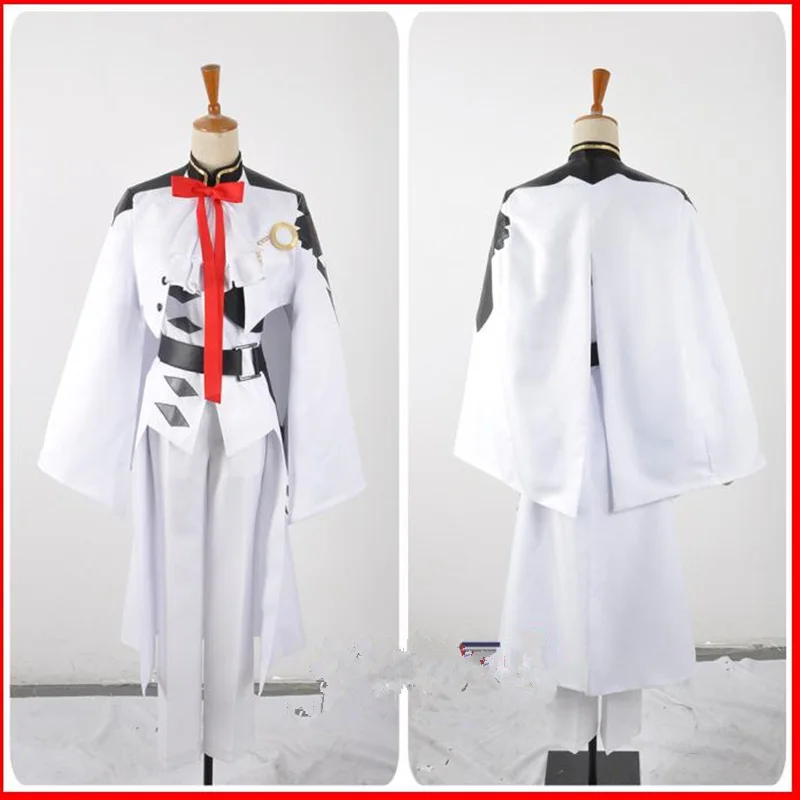 Owari no Seraph Серафим конца Ферид Батори униформа наряд Аниме косплей костюмы с